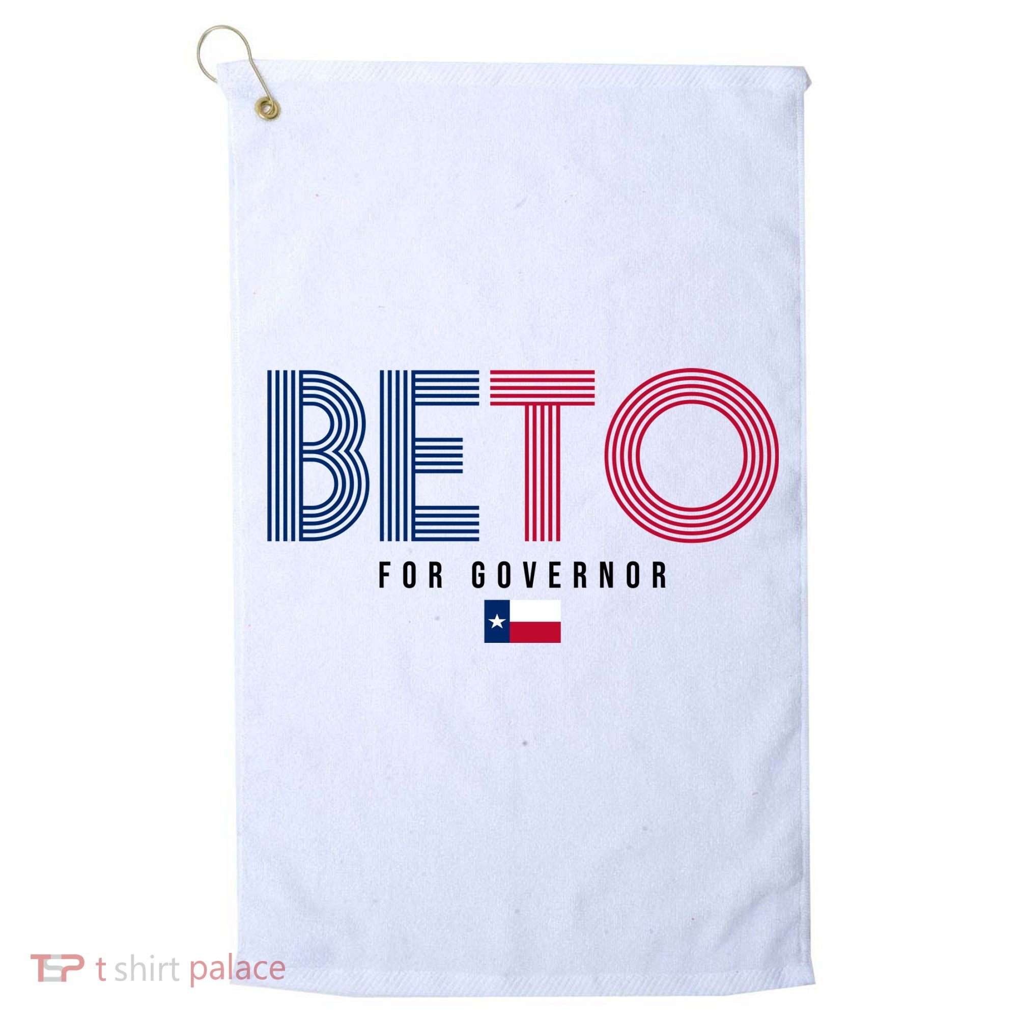 Beto For Governor Texas Flag Golf Towel