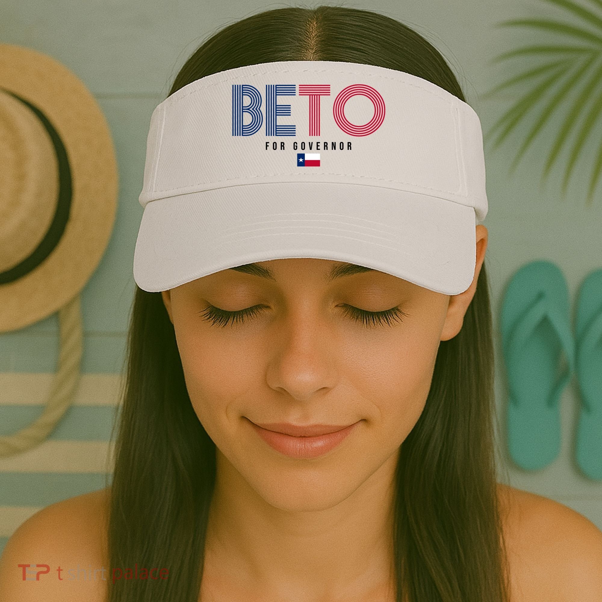 Beto For Governor Texas Flag Visor