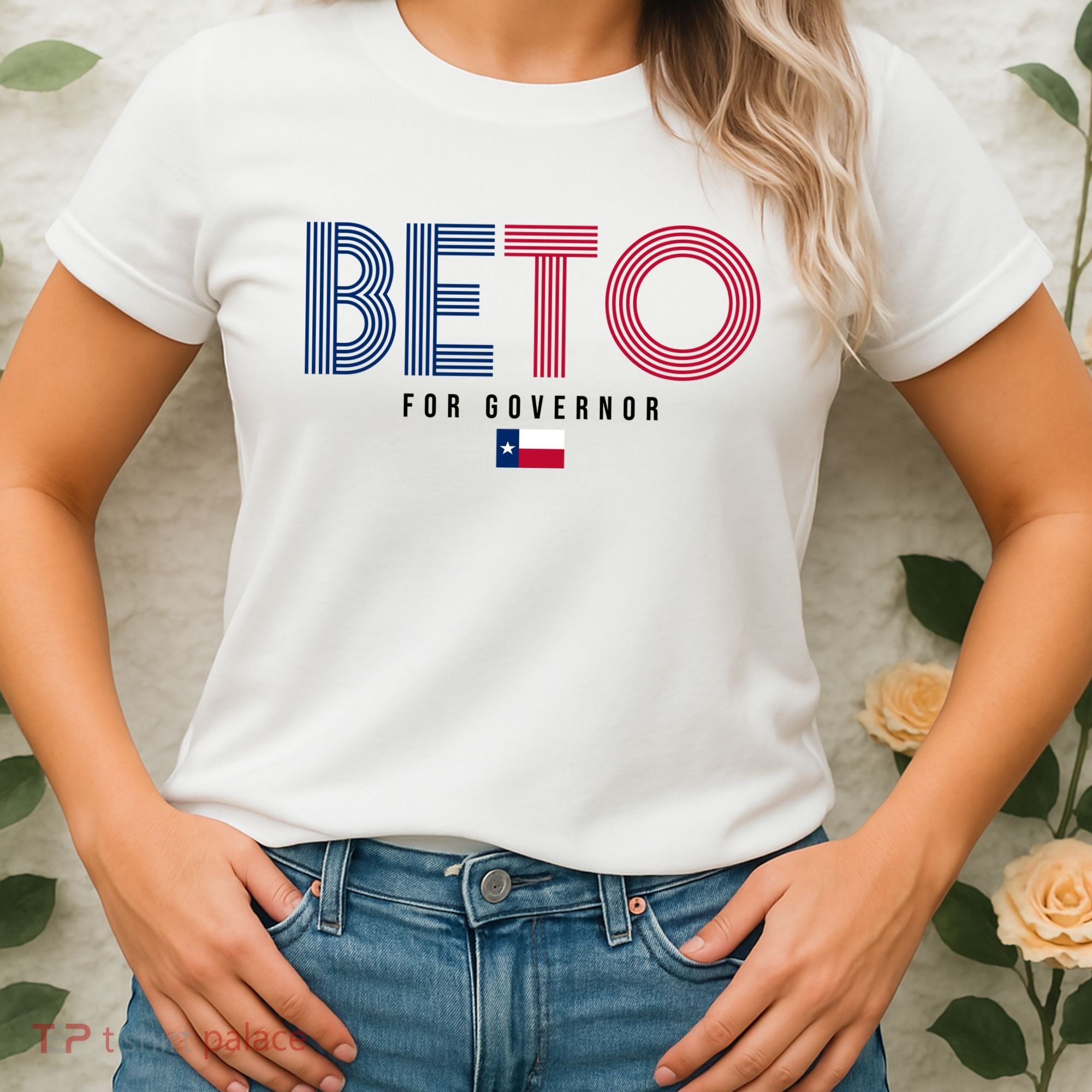 Beto For Governor Texas Flag Women's T-Shirt