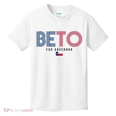 Beto For Governor Texas Flag Kids T-Shirt