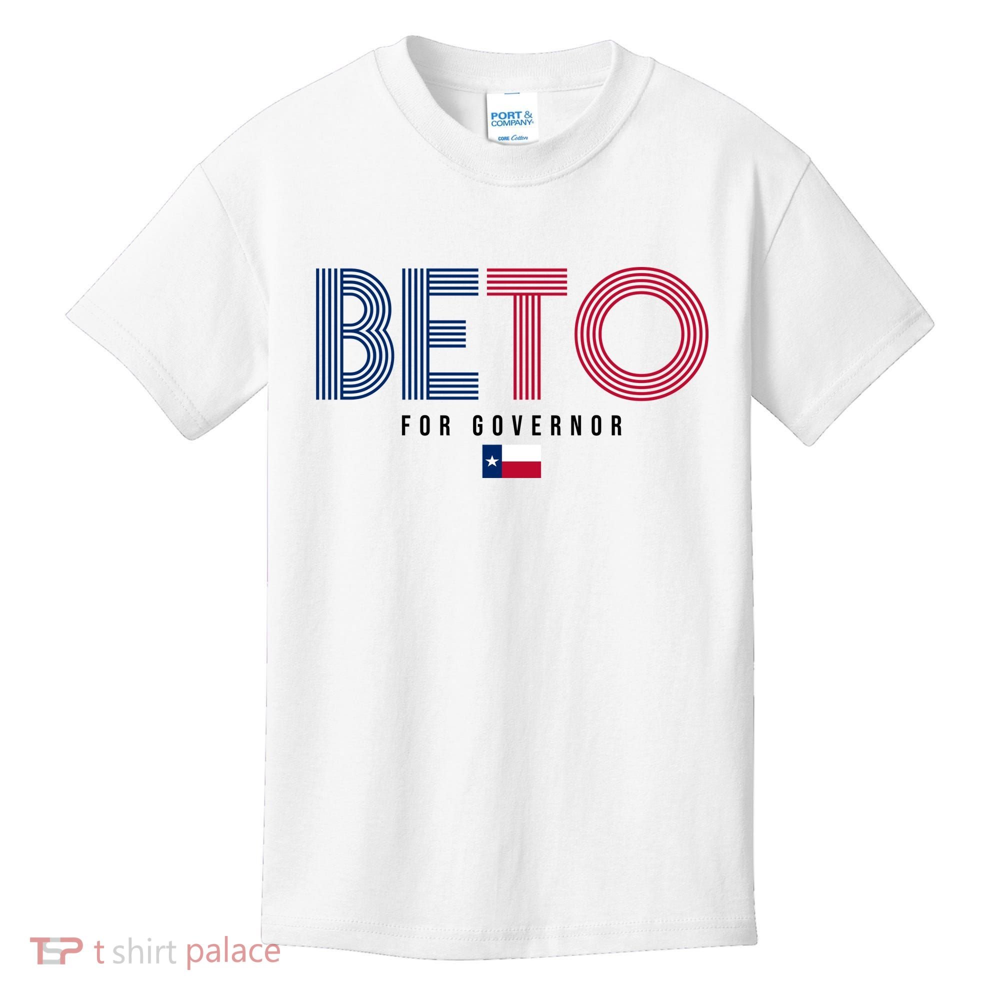 Beto For Governor Texas Flag Kids T-Shirt