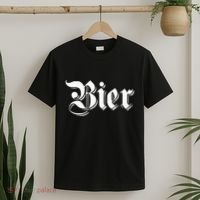 Bier Funny German Beer For Oktoberfest T-Shirt thumb 2