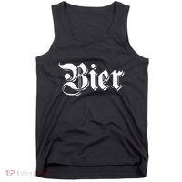 Bier Funny German Beer For Oktoberfest Tank Top thumb 0