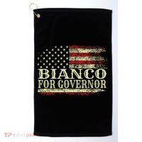 Bianco For Governor Golf Towel thumb 0