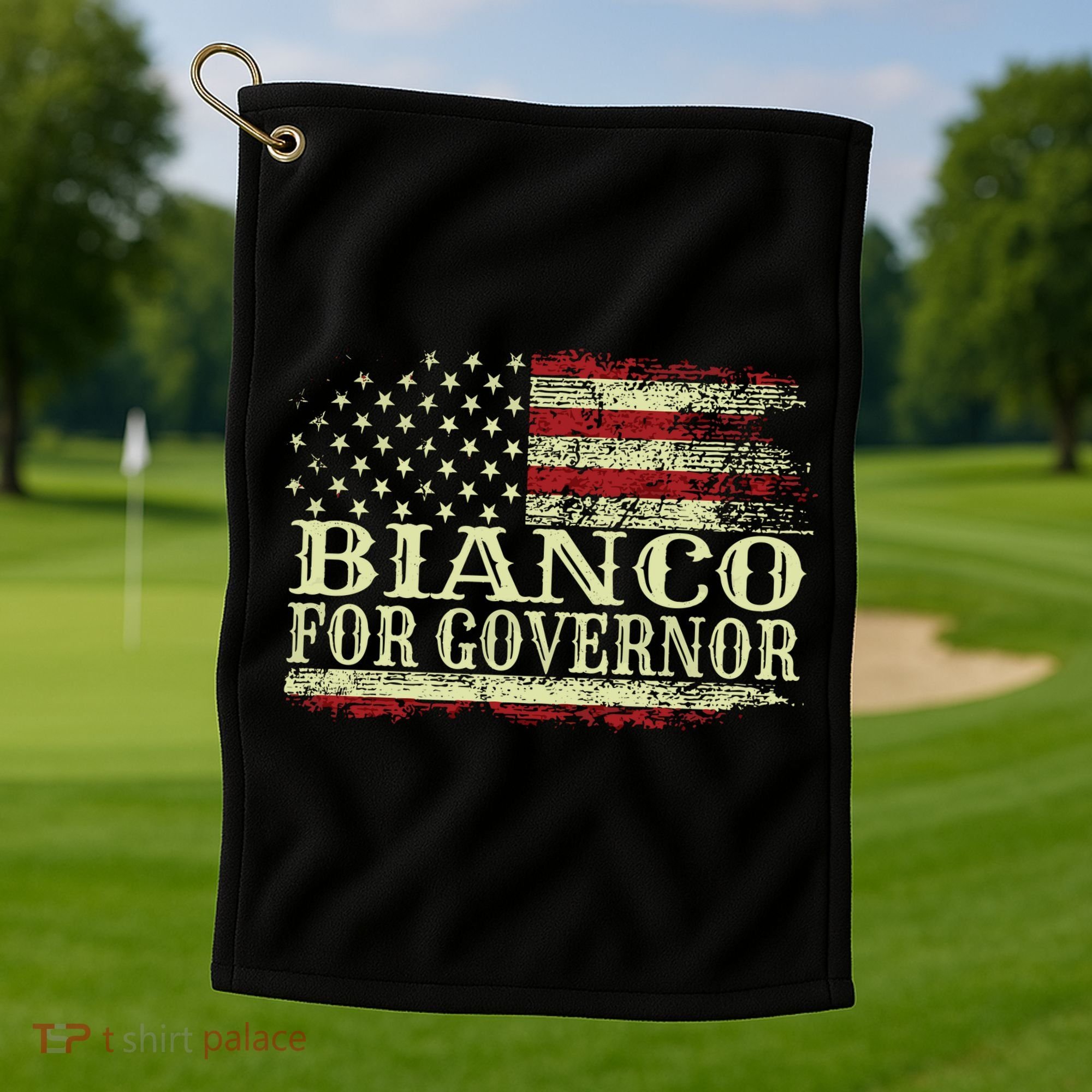 Bianco For Governor Golf Towel