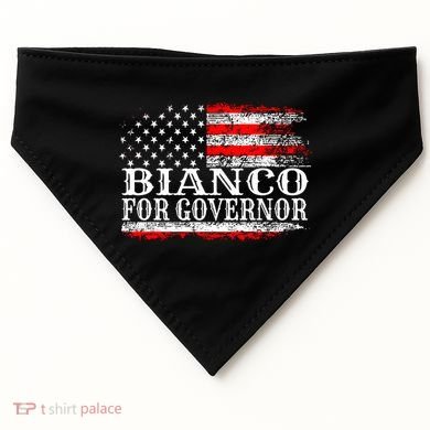 Bianco For Governor USA-Made Doggie Bandana