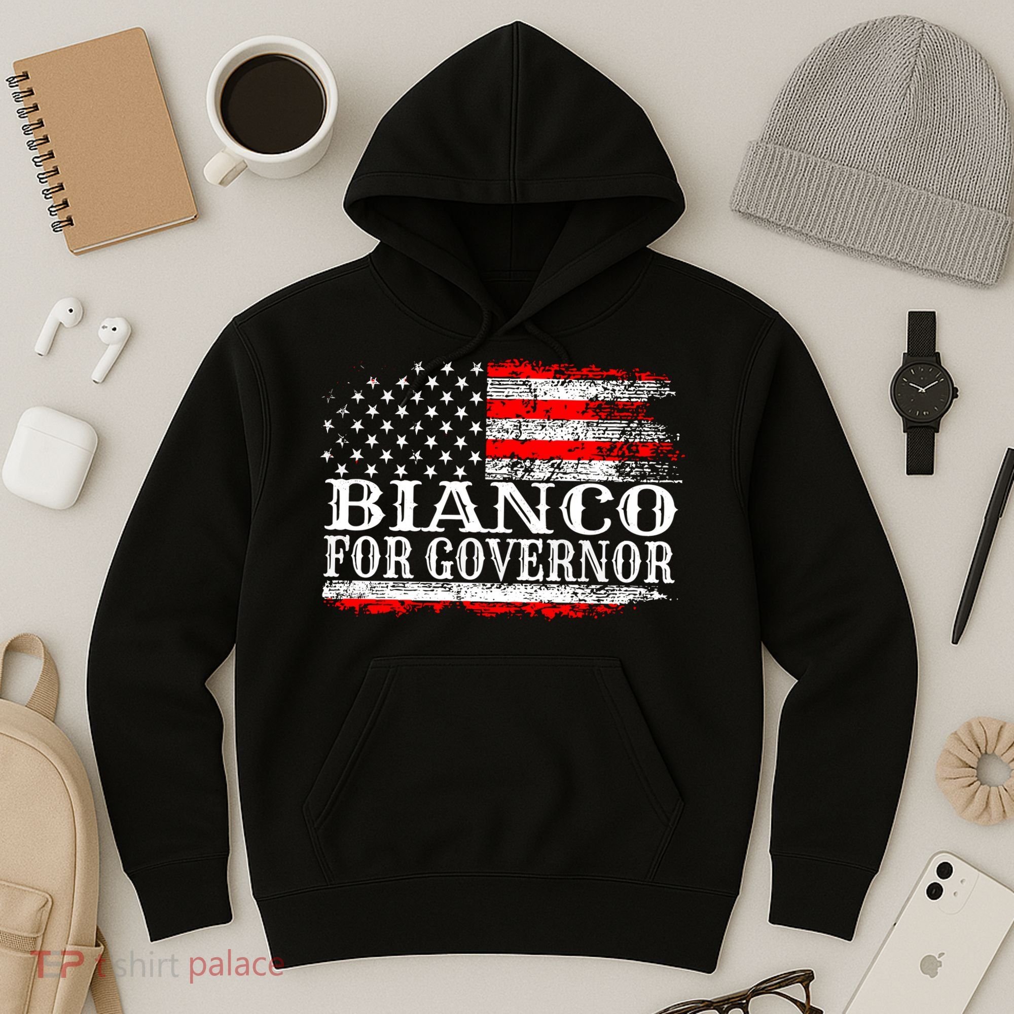 Bianco For Governor Hoodie