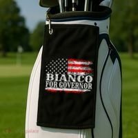Bianco For Governor Golf Towel thumb 2