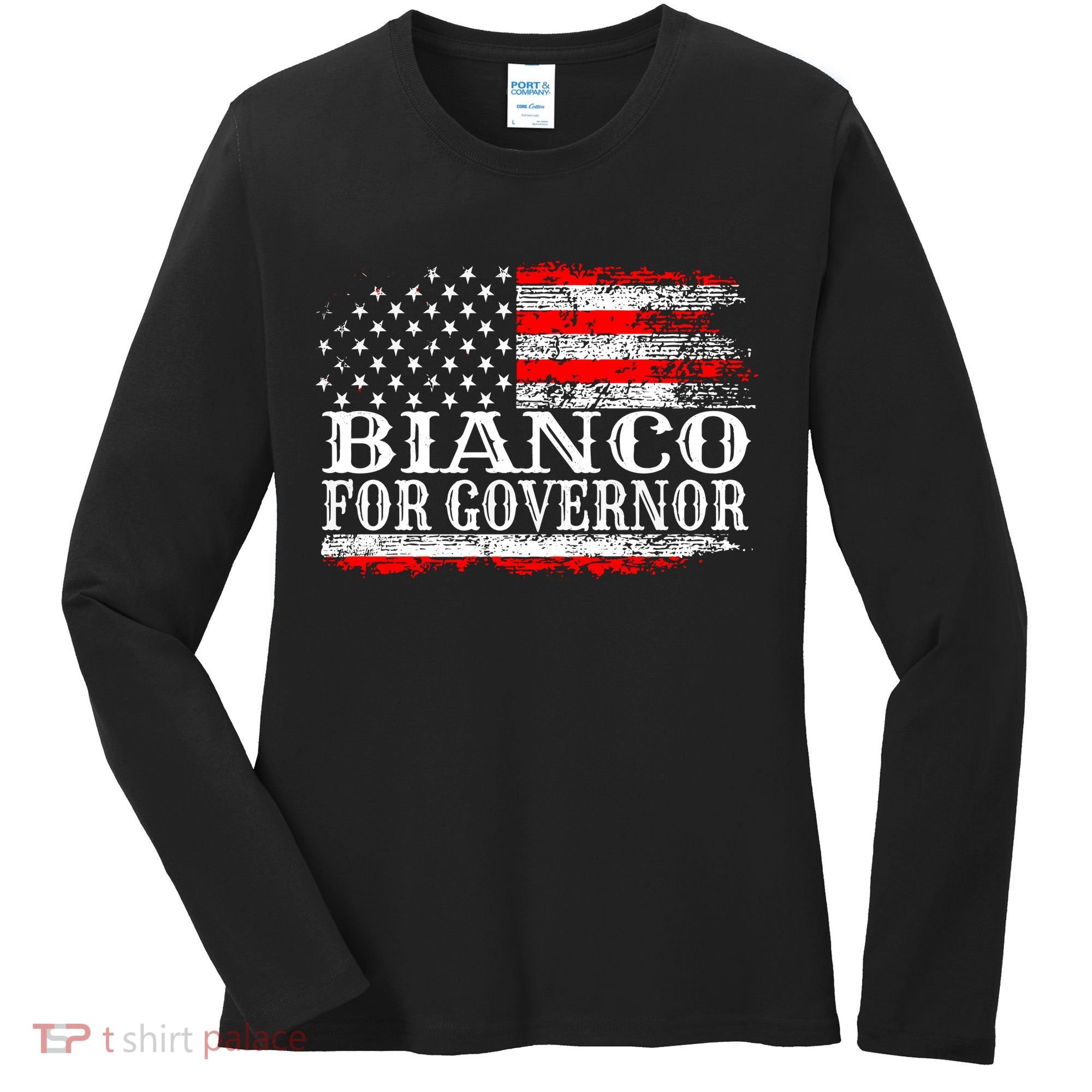 Bianco For Governor Women's Long Sleeve Shirt