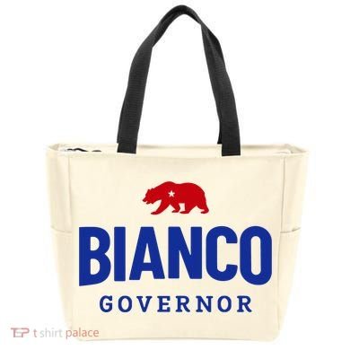 Bianco For Governor Tote Bag