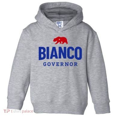 Bianco For Governor Toddler Hoodie