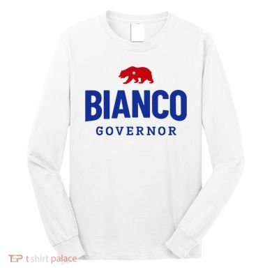 Bianco For Governor Long Sleeve Shirt