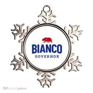 Bianco For Governor Ornament