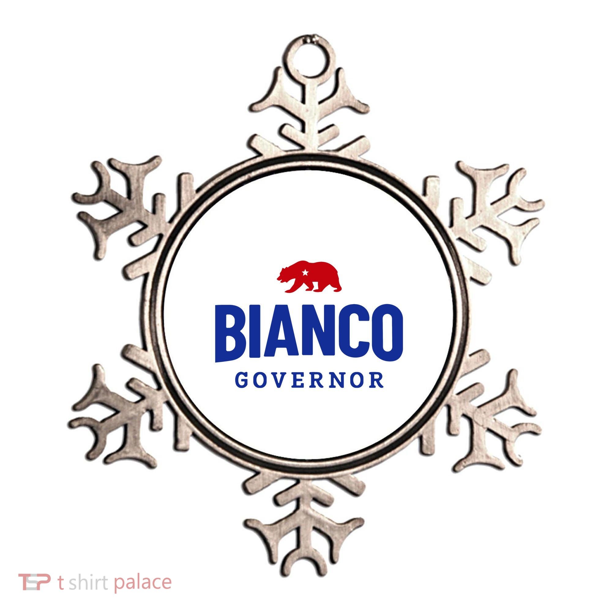 Bianco For Governor Ornament