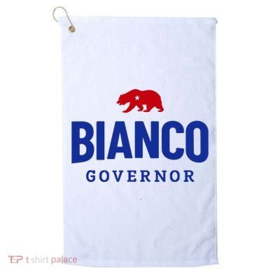 Bianco For Governor Golf Towel