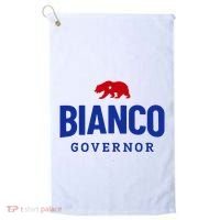 Bianco For Governor Golf Towel thumb 0