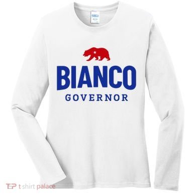 Bianco For Governor Women's Long Sleeve Shirt