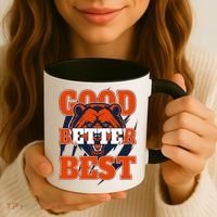 Bears Football Good Better Best Slogan Coffee Mug thumb 3
