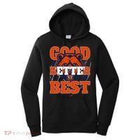 Bears Football Good Better Best Slogan Women's Hoodie thumb 0