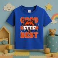 Bears Football Good Better Best Slogan Toddler T-Shirt thumb 3