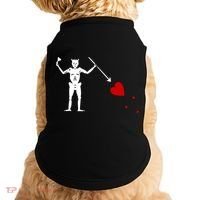 Blackbeard Flag Gift Jolly Roger Skull And Crossbones Doggie Tank thumb 0