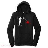 Blackbeard Flag Gift Jolly Roger Skull And Crossbones Women's Hoodie thumb 0