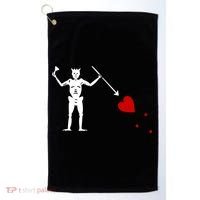 Blackbeard Flag Gift Jolly Roger Skull And Crossbones Golf Towel thumb 0