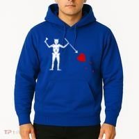 Blackbeard Flag Gift Jolly Roger Skull And Crossbones Hoodie thumb 2