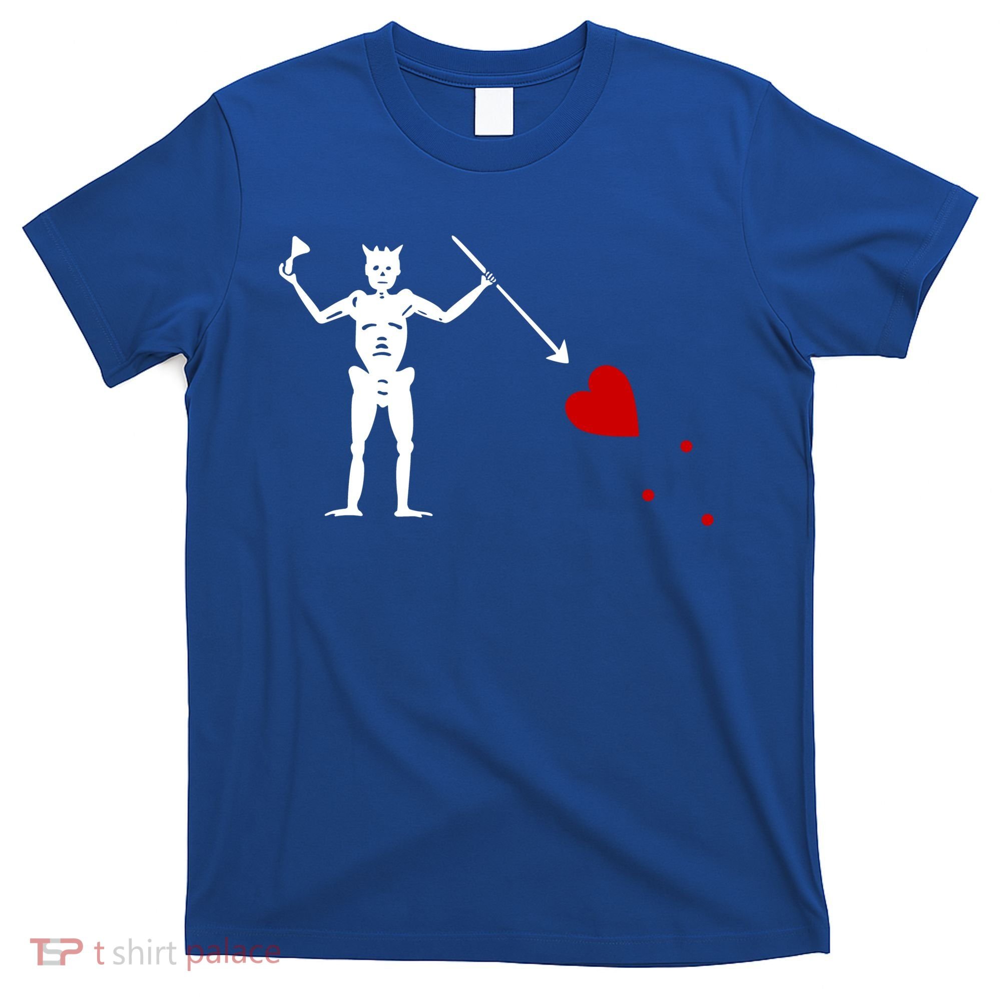 Blackbeard Flag Gift Jolly Roger Skull And Crossbones T-Shirt