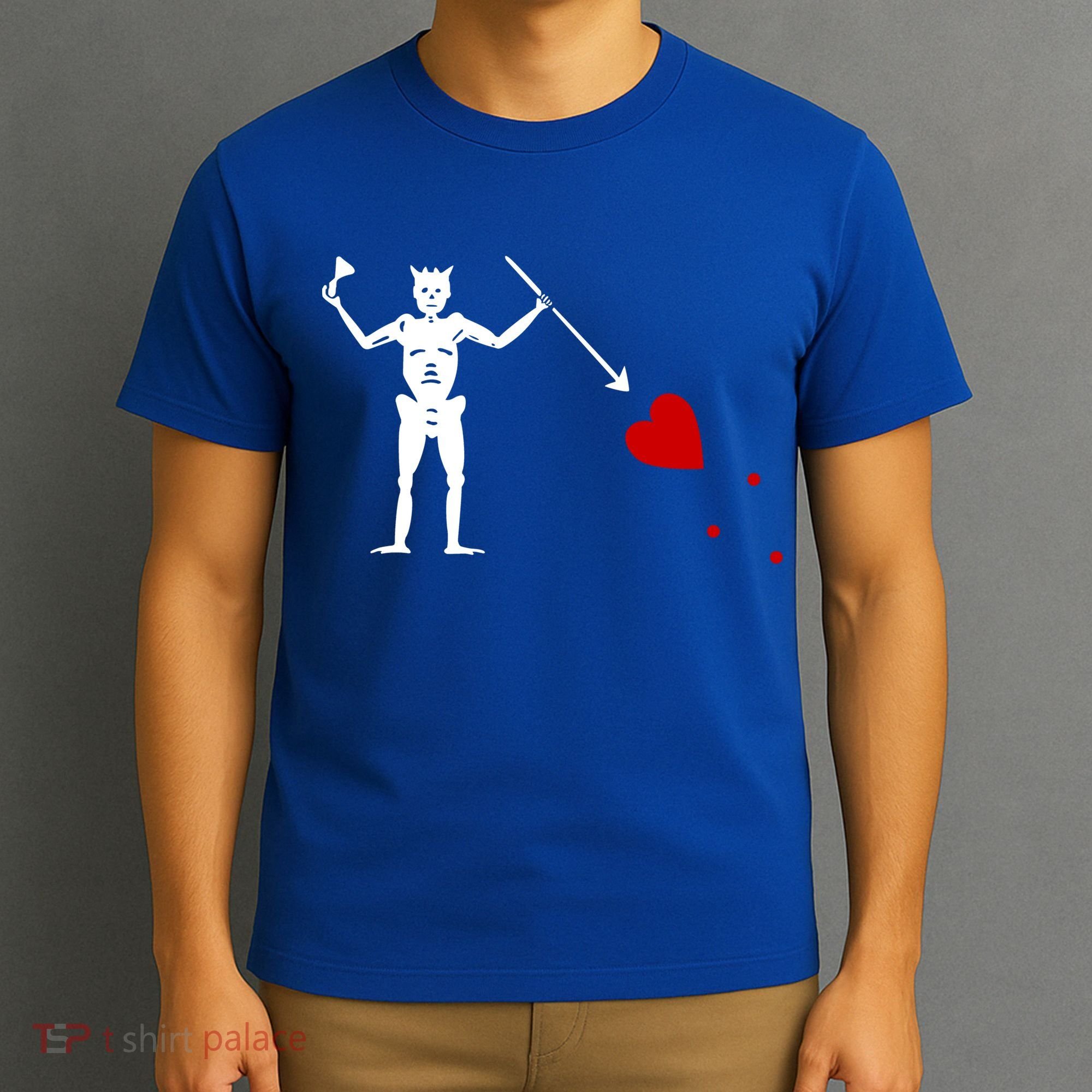 Blackbeard Flag Gift Jolly Roger Skull And Crossbones T-Shirt