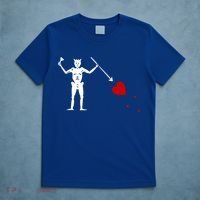 Blackbeard Flag Gift Jolly Roger Skull And Crossbones T-Shirt thumb 5