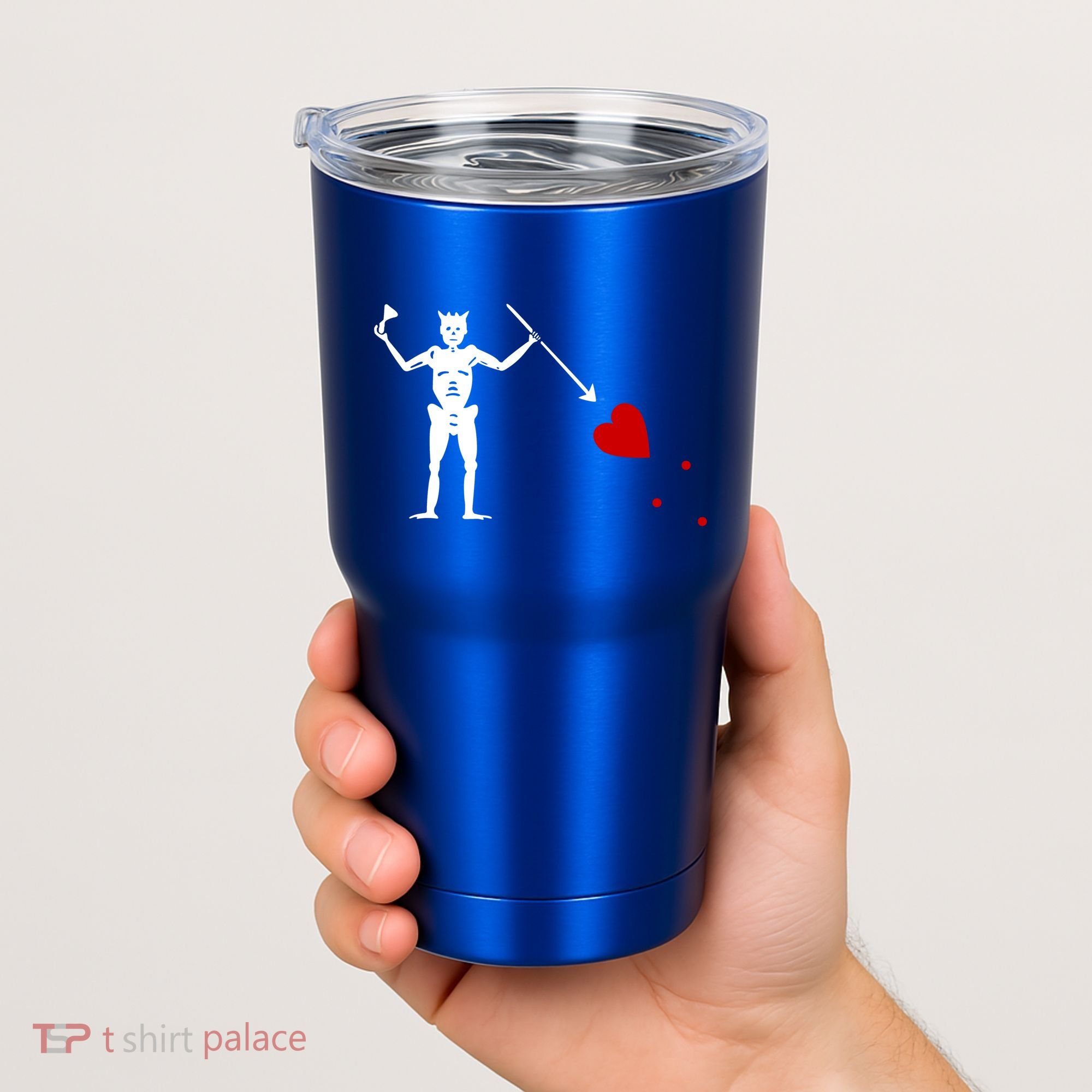 Blackbeard Flag Gift Jolly Roger Skull And Crossbones Tumbler