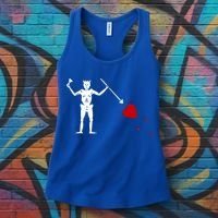 Blackbeard Flag Gift Jolly Roger Skull And Crossbones Women's Tank Top thumb 3