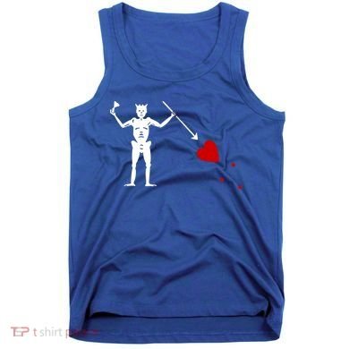 Blackbeard Flag Gift Jolly Roger Skull And Crossbones Tank Top