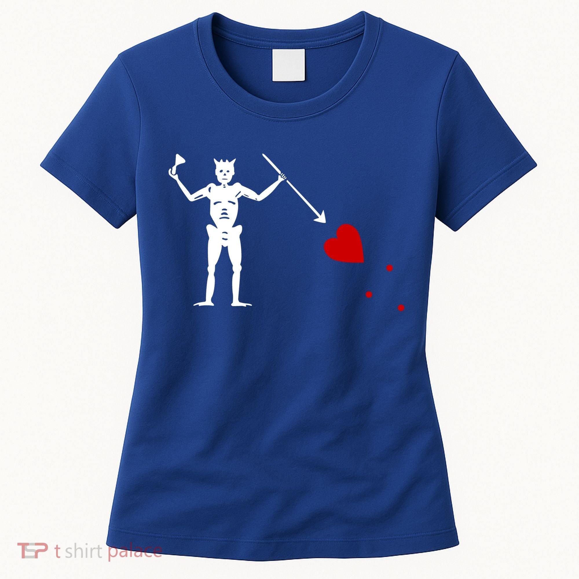 Blackbeard Flag Gift Jolly Roger Skull And Crossbones Women's T-Shirt