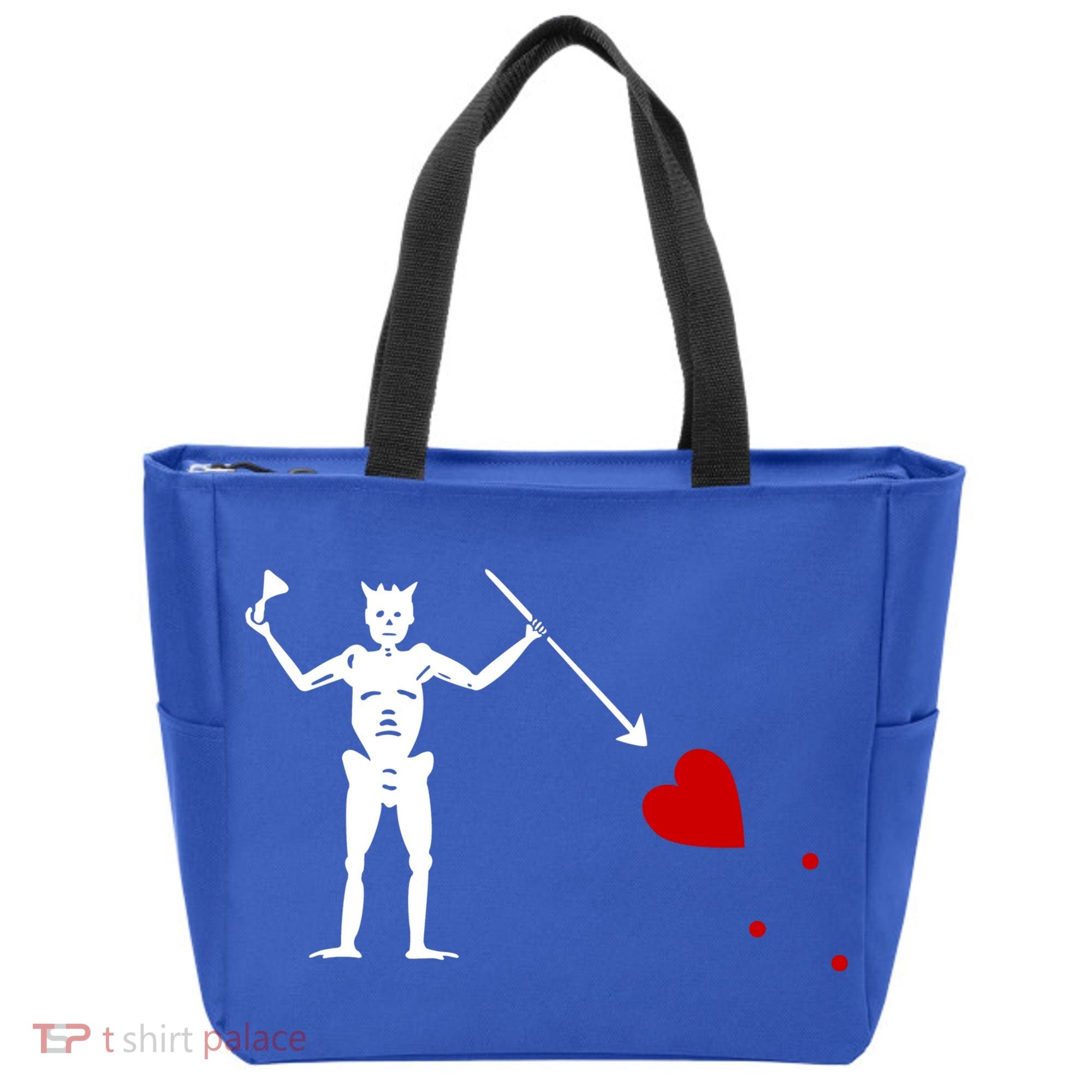 Blackbeard Flag Gift Jolly Roger Skull And Crossbones Tote Bag