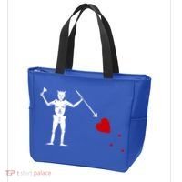 Blackbeard Flag Gift Jolly Roger Skull And Crossbones Tote Bag thumb 3