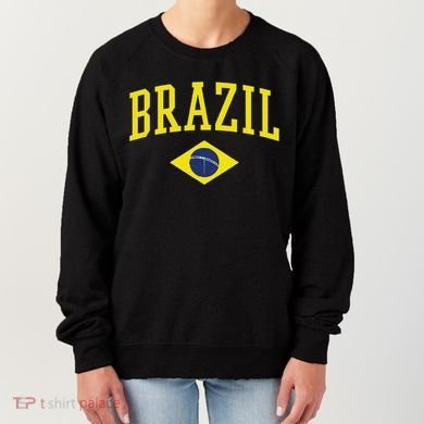 Brazil Flag Green Brasil Women's Sweatshirt