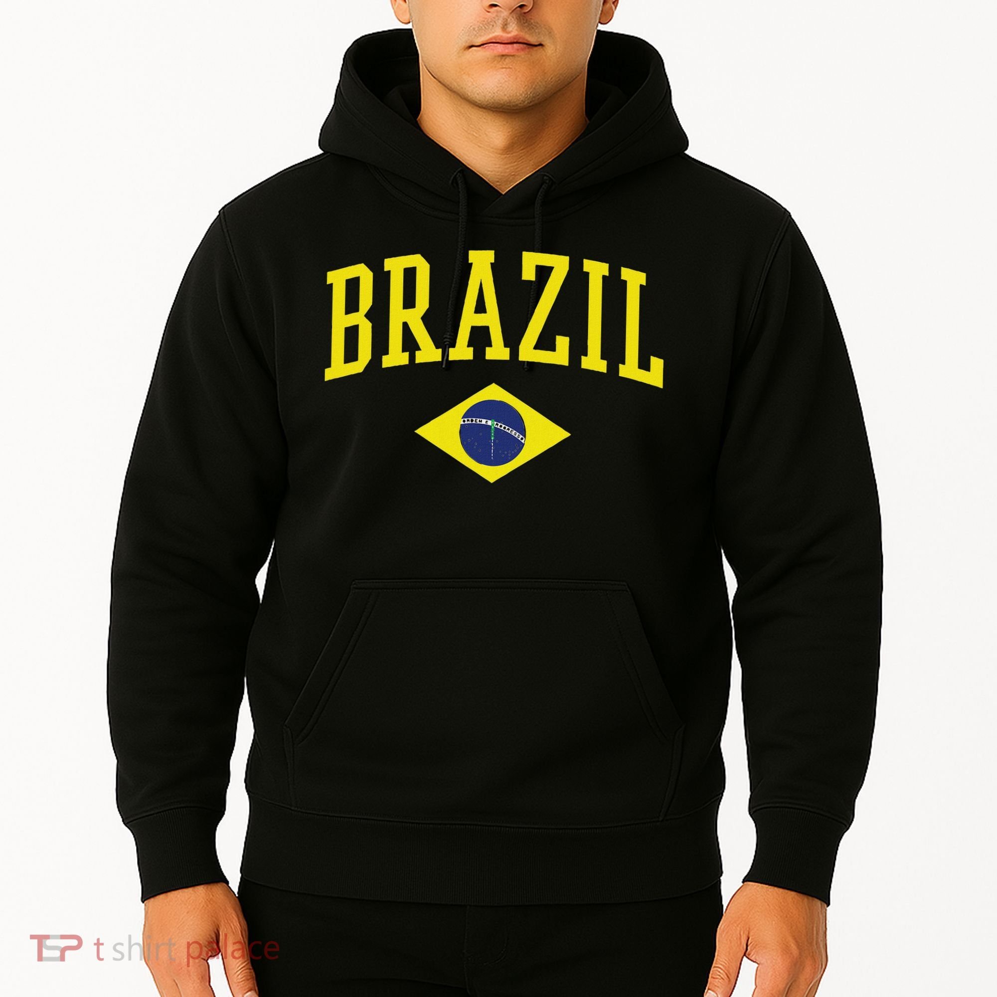 Brazil Flag Green Brasil Hoodie