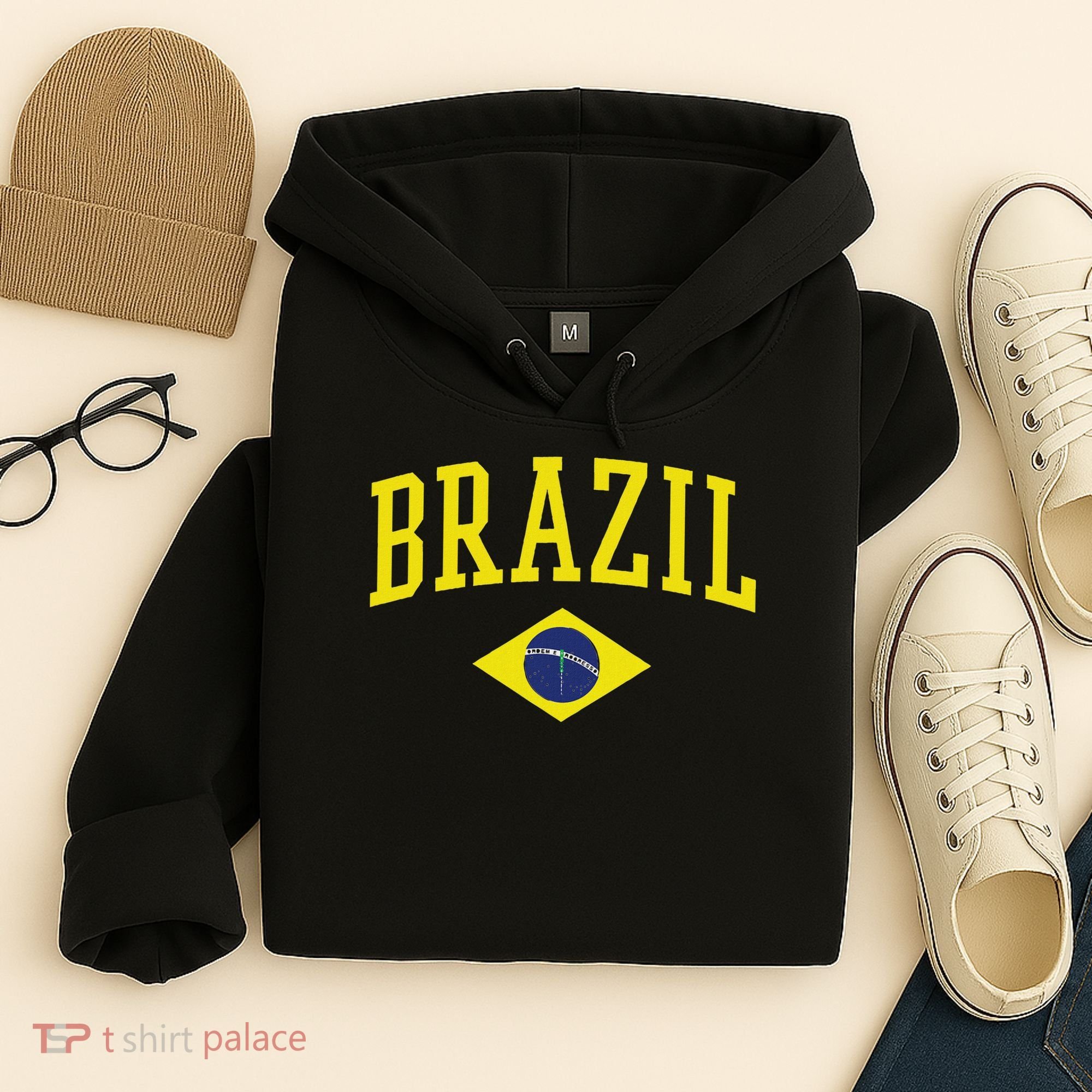 Brazil Flag Green Brasil Hoodie