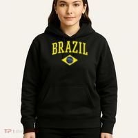 Brazil Flag Green Brasil Hoodie thumb 5