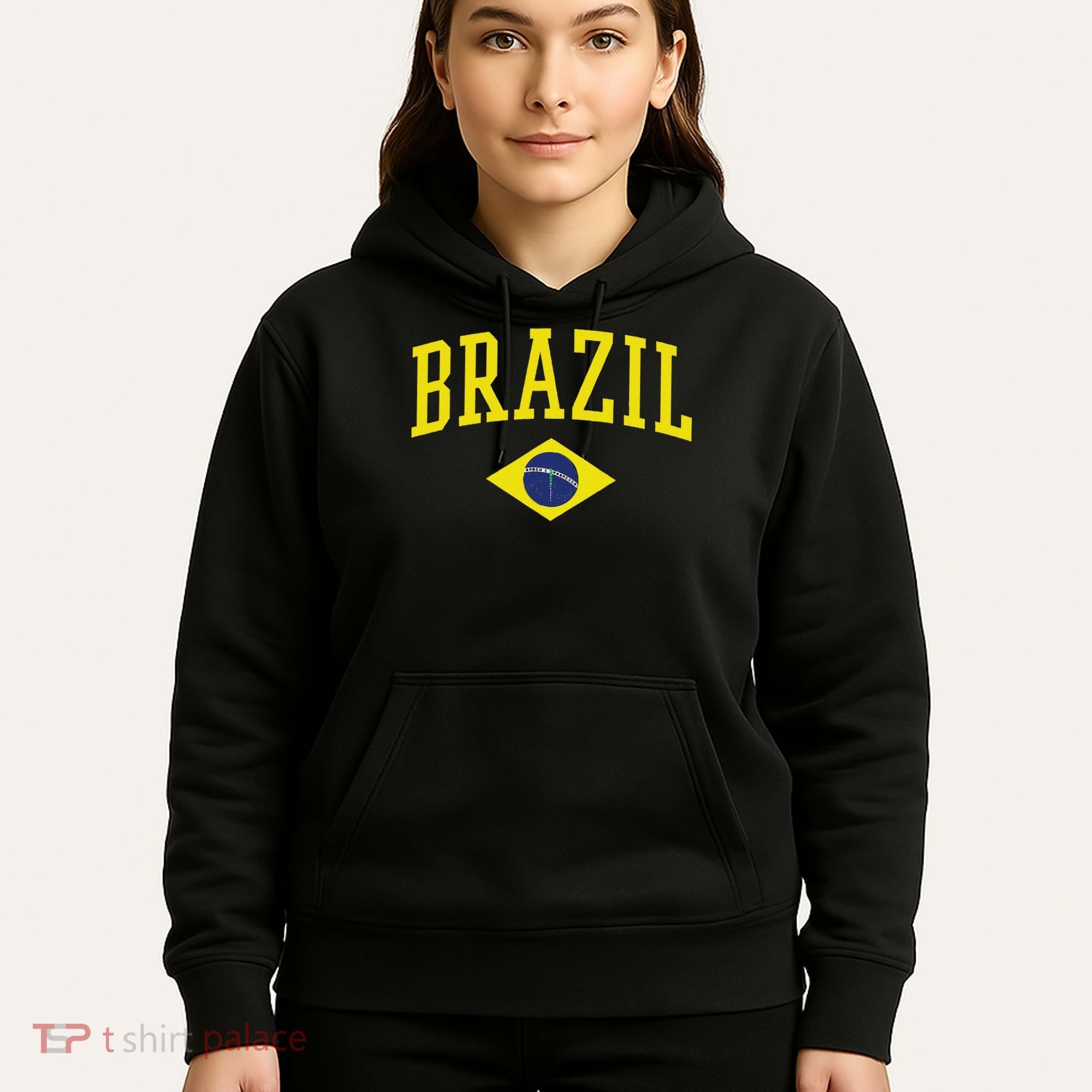 Brazil Flag Green Brasil Hoodie