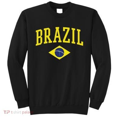 Brazil Flag Green Brasil Sweatshirt
