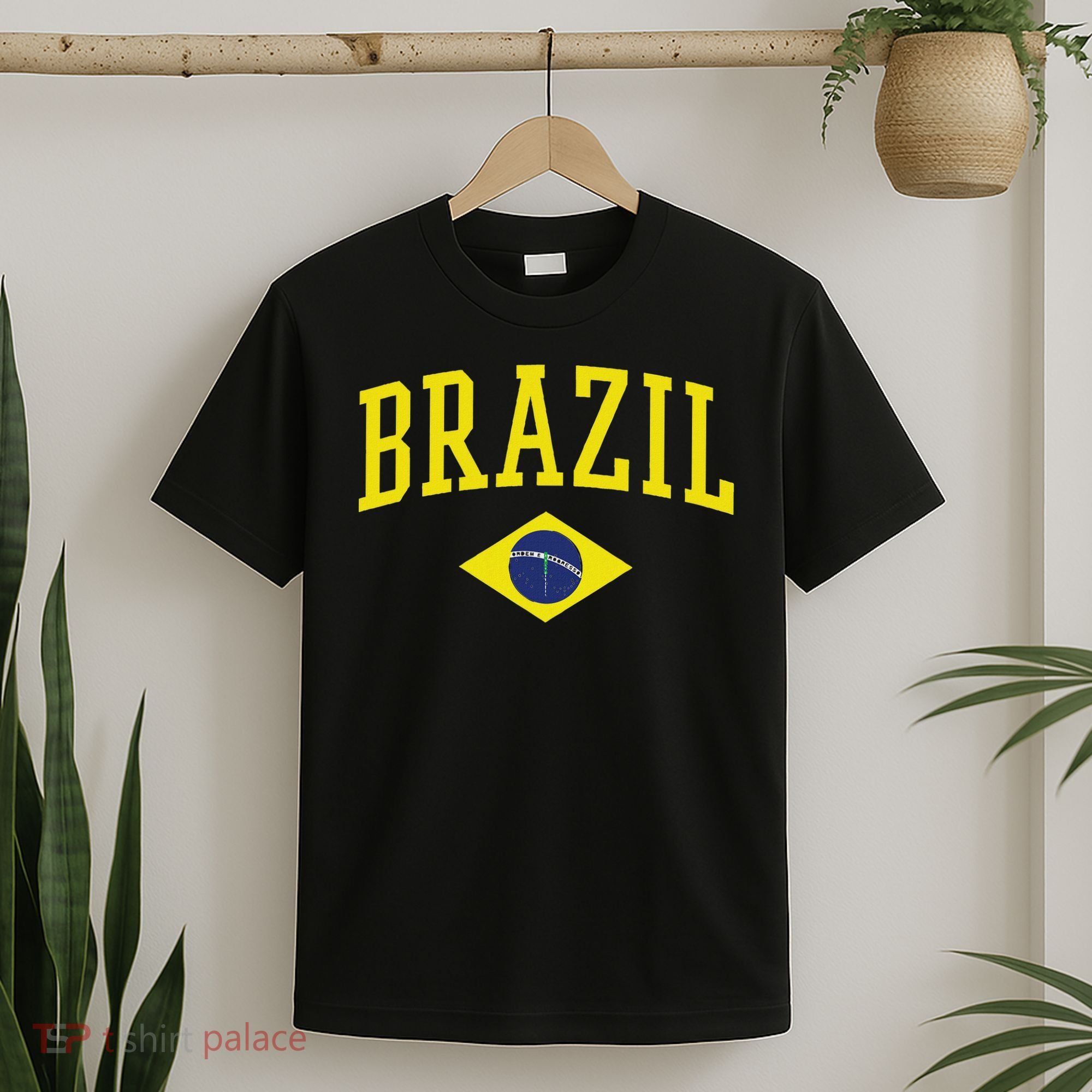 Brazil Flag Green Brasil T-Shirt