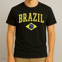 Brazil Flag Green Brasil T-Shirt thumb 3