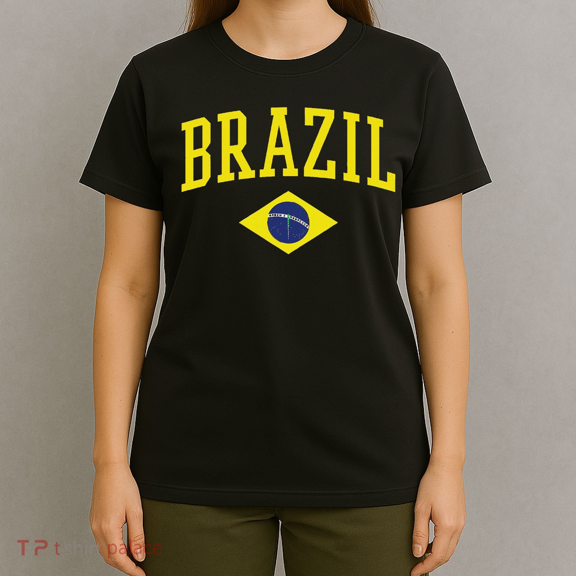 Brazil Flag Green Brasil T-Shirt