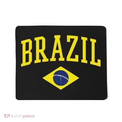Brazil Flag Green Brasil Mousepad