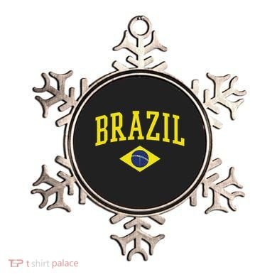 Brazil Flag Green Brasil Ornament