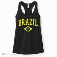 Brazil Flag Green Brasil Women's Tank Top thumb 0