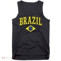 Brazil Flag Green Brasil Tank Top thumb 0